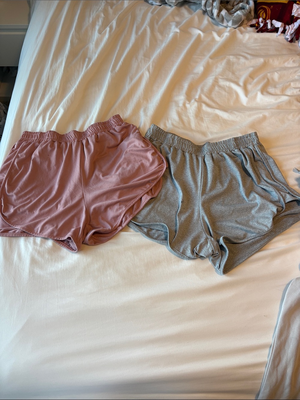 wild fable Women's Athletic Shorts — Dusty Pink & Heather Gray